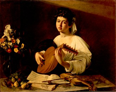 El jugador de laúd de Michelangelo Merisi Caravaggio